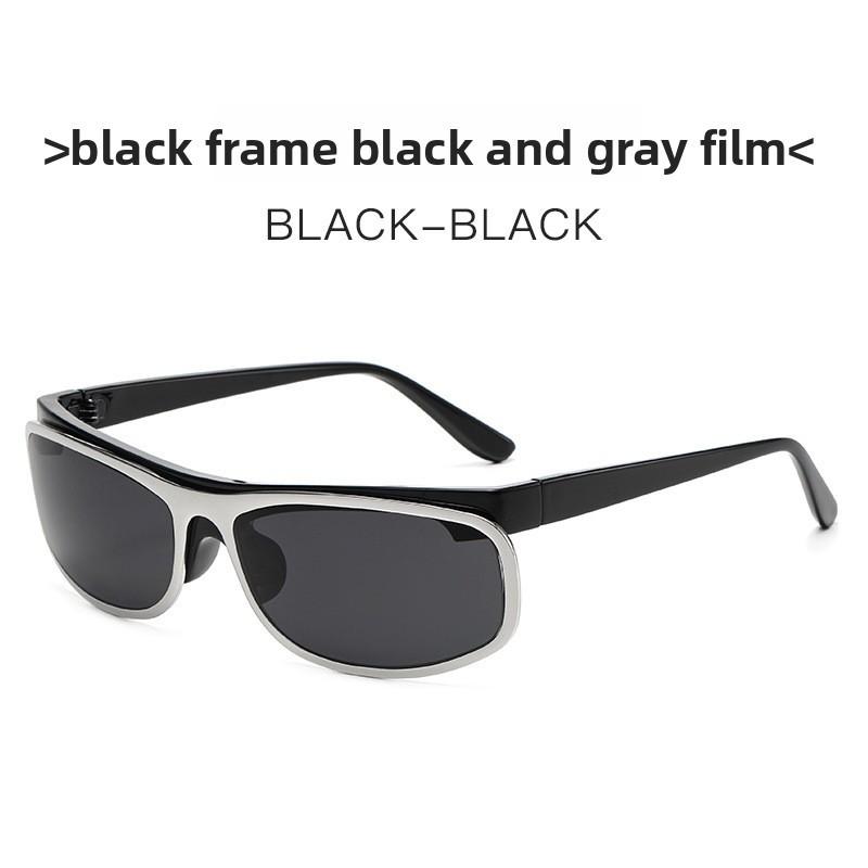 

Yk2 Cat Eye Sun Glasses With Pc Lenses And Uv400 Level For Cycling And Parties Black Gray