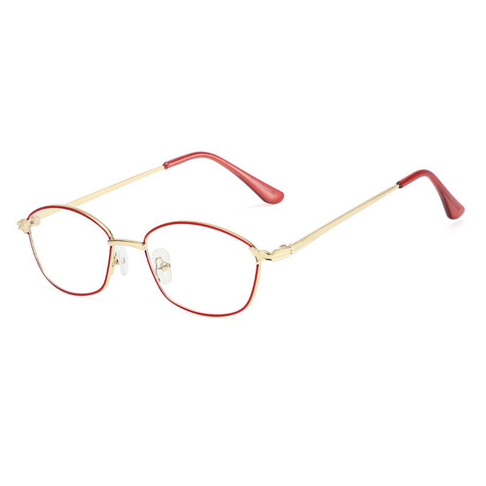 Metal Frame Reading Glasses Women Presbyopia Glasses Magnifying High Definition Prescription Glasses Eyewear +1.0 To +4.0