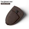 Car Visor Sunglasses Clip Strong Magnetic Eyeglass Holder for Vehicle Scratch-Free Storage for Sun Glasses Car Interior Accessory