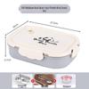 Microwaveable 304 Stainless Steel Lunch Box - 2026 Insulated Bento for Office Workers & Students