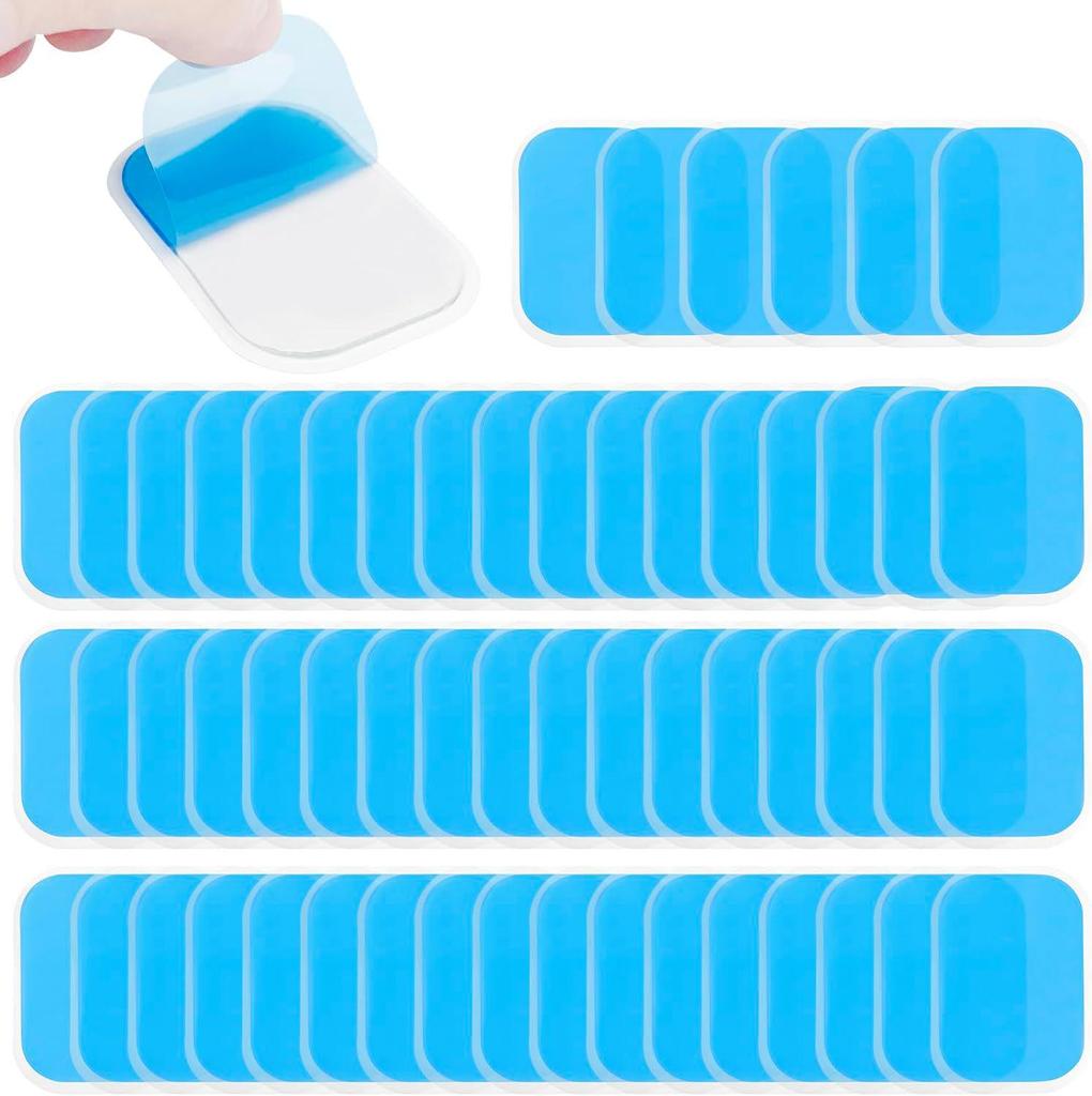 Cervical Spine Massager Conductive Gel Pad - Silicone Electrode Hydrogel Adhesive