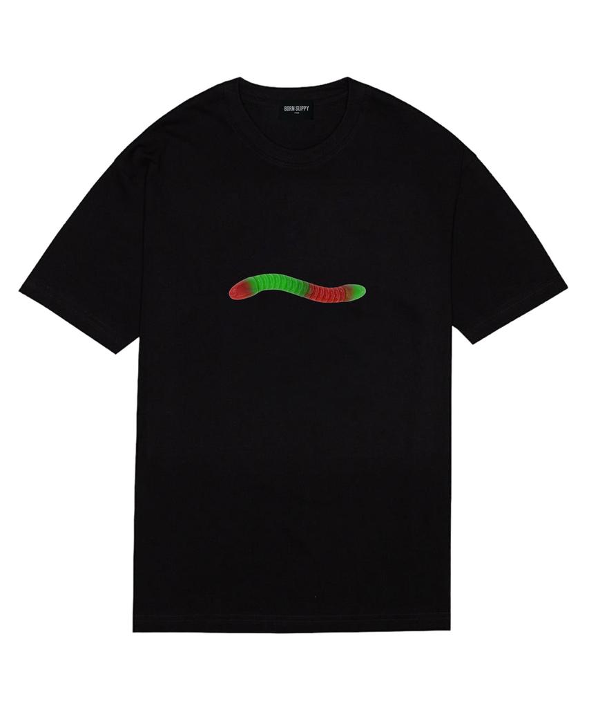 Bonseullipi Gummy Worm T-Shirt (Black)