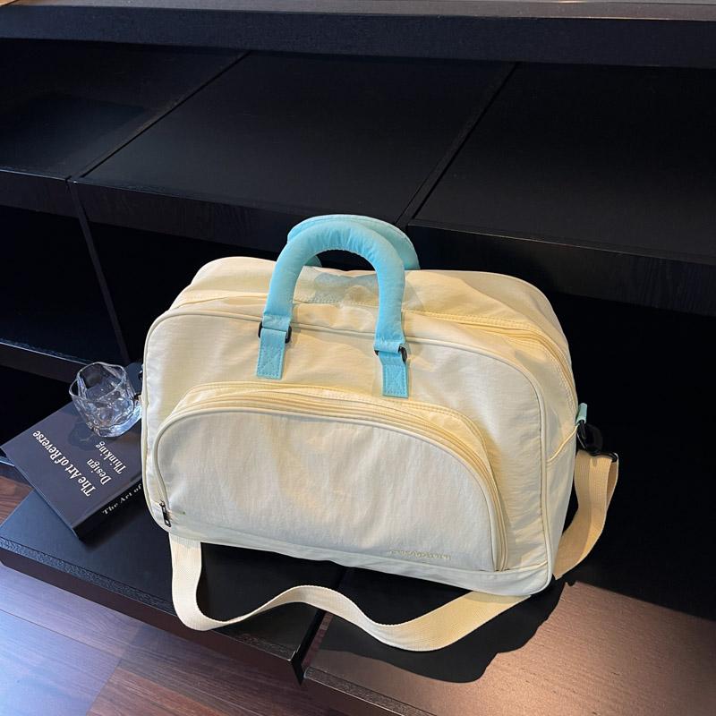 Travel Bag Women's Large Capacity Hand Luggage Storage Bag Lightweight Travel Tote Short Trip Travel Portable Bag Outing Training Sports Fitness Bag
