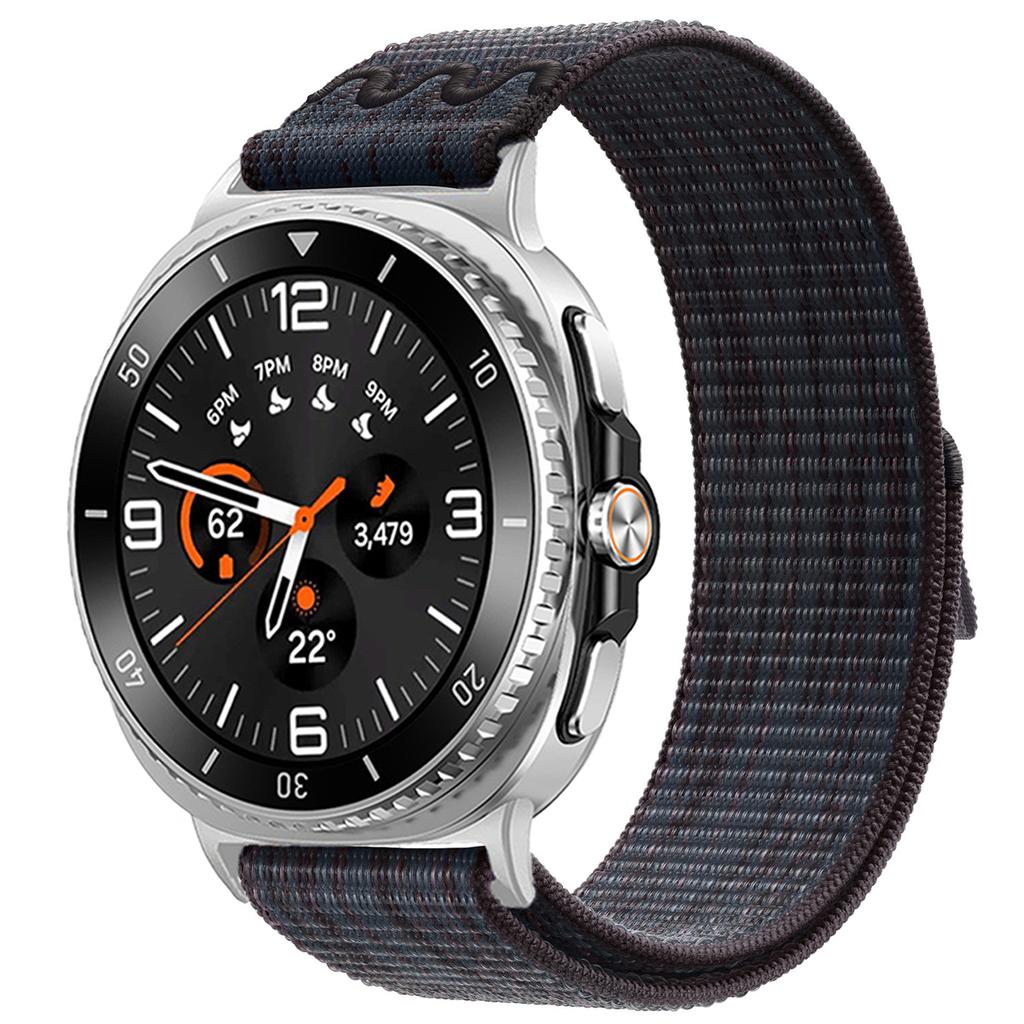Breathable Nylon Braided Loop Band for Samsung Galaxy Watch 8 40/44mm Bracelet Wristband for Samsung Galaxy Watch 8 Classic 46mm