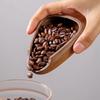 Wood Coffee Bean Tray Coffee Bean Weighting Tray Wood Measuring Tool Wood Coffee Bean Dispenser for Coffee Brewing