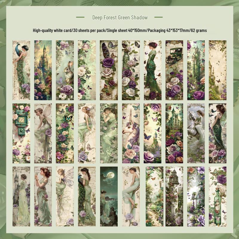 Yuezhen Romantic Garden Creative Graduation Bookmark Gift