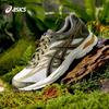 Asics Gel-Flux 4 Mesh Comfortable Durable Physical Test Low-Top Kids Running Shoes Kids running shoes Gray Yellow 1014A321-301