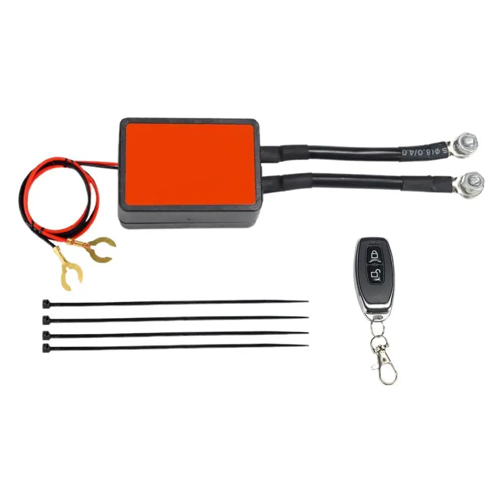 12V 300A Car Smart Remote Battery Disconnect Switch Pure Copper Relay Cut-Off For Isolator Cars/SUVs W/ Wireless Battery Sw W9X0 A