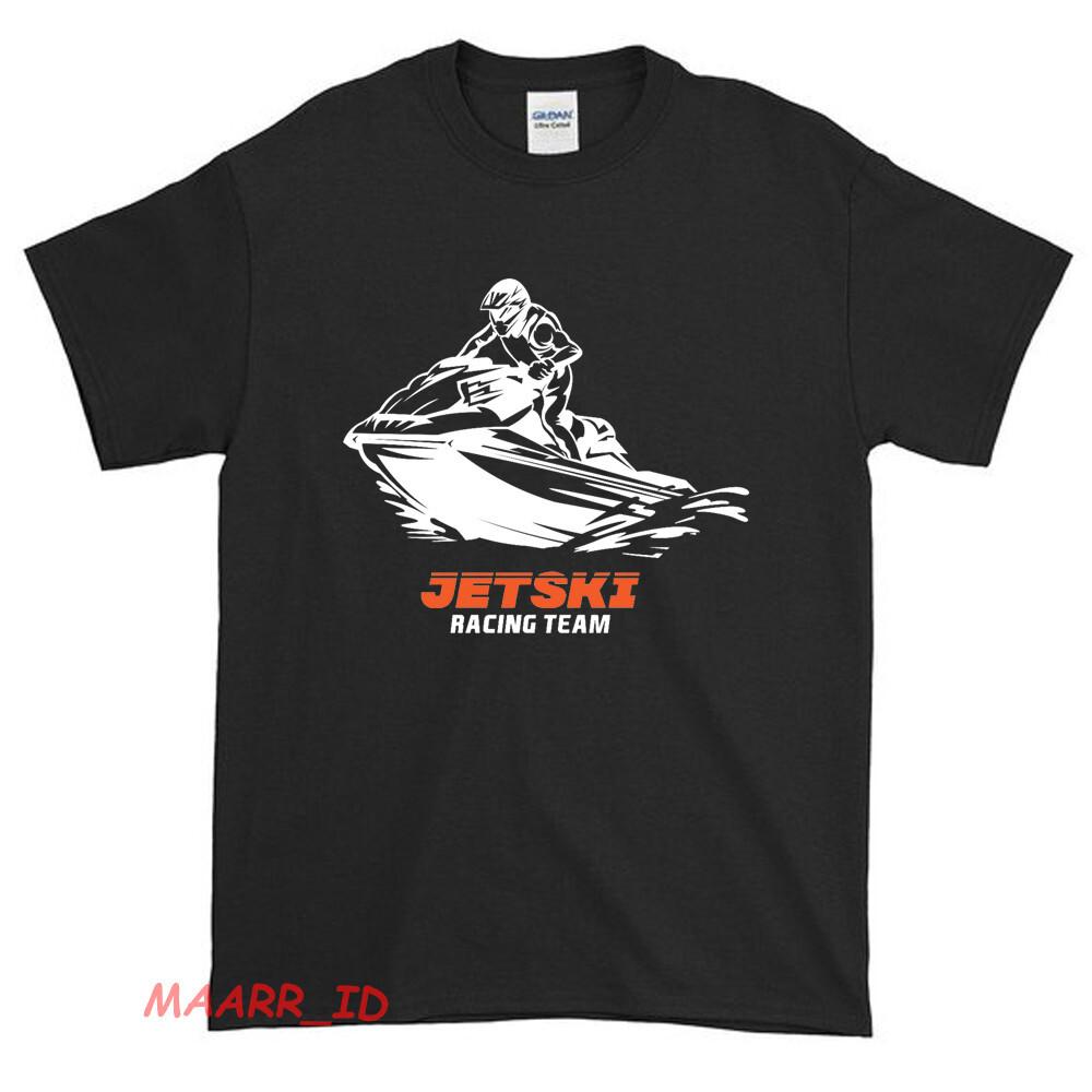 

New Water Jet Ski Sport Boat Logo American Funny T Shirt USA size S-XXL Unisex T-Shirt XL
