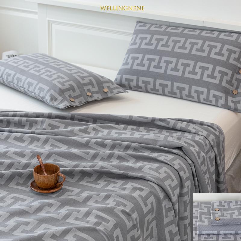 

Комплект постельного белья высокого качества из 2/3 предметов и наволочка на пуговицах для всех сезонов Single 2pcs