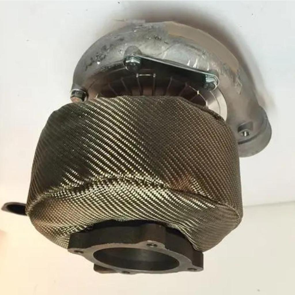 T3 T4 T6 Turbocharger Cover Wrap Blanket Heat Shield Barrier Cover T3 Turbo Heat Shield Cover Wrap Accessories silicone fiber