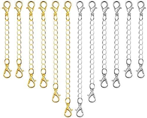 Buckle Chains Bracelet Extender Jewelry Making Anklets Extender Chain Connector Necklace Extenders