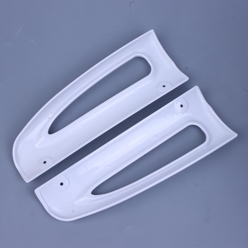 White ABS Plastic Refrigerator Door Handle- Upper and Lower Replacement Fridge Handle Compatible with Indesit, Atlant and Stino