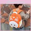 Cat Pattern Print School Backpack With Durable Nylon Material For Kindergarten And Preschool
