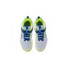 Li Ning Youth  Sound Wave Training Badminton Shoes Kids Shoes White Blue AYTR032-1