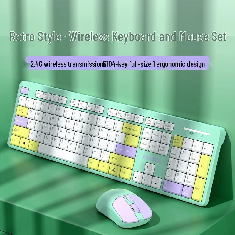 Lenovo KN360 2.4G Wireless Keyboard and Mouse Set