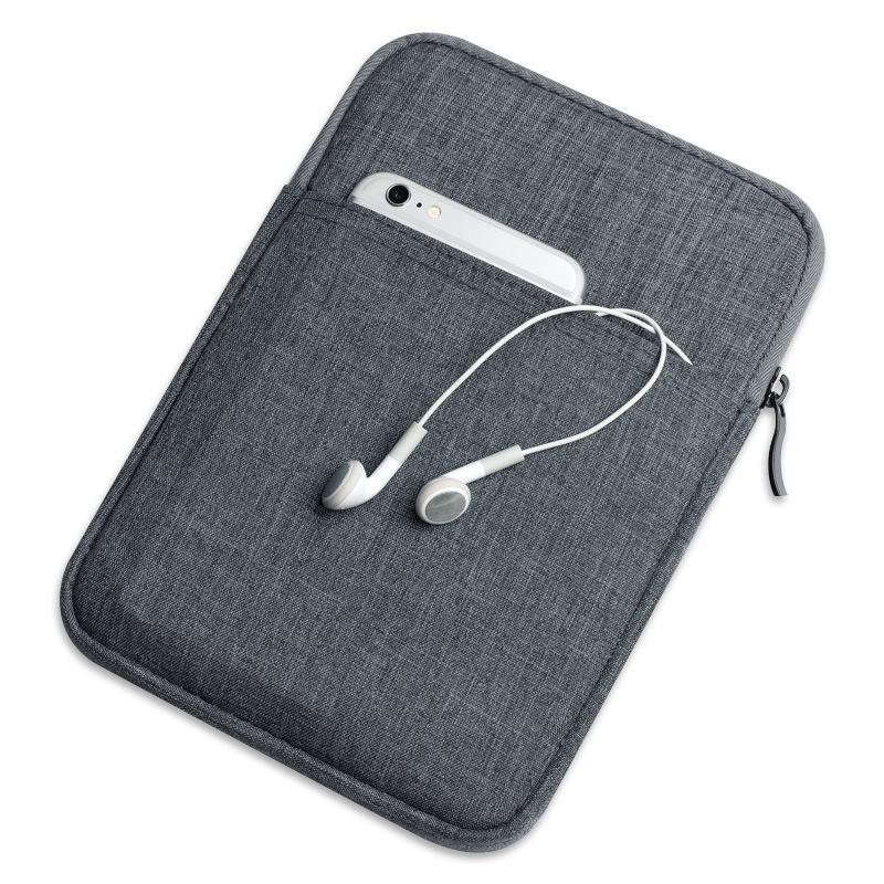 Slim Carrying Case for 8-inch Tablets Sleeve Bag Waterproof Protective Bag with Pouch