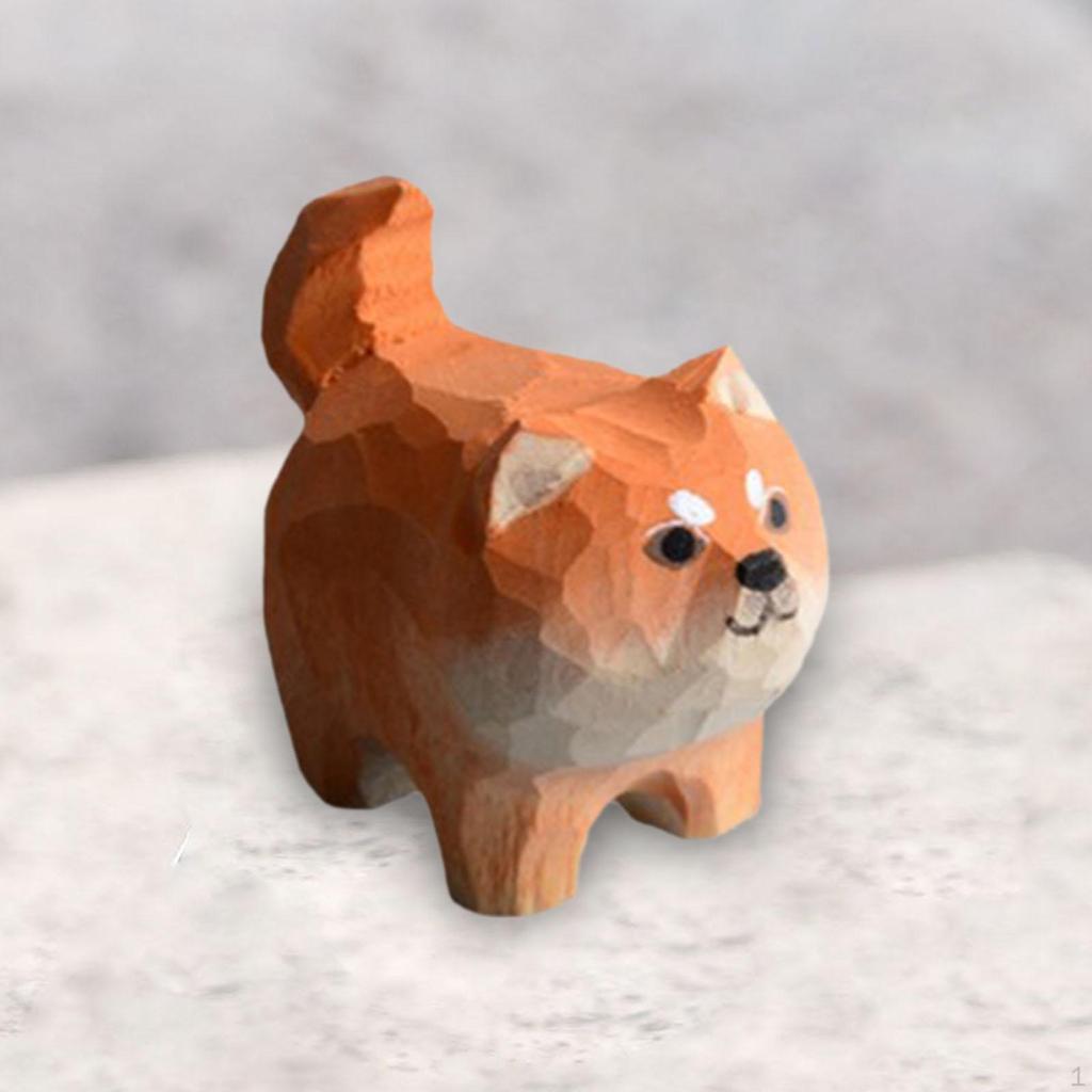 Japanese Dog Statue, en Figurine Sculpture, Craft Bedroom Decoration Gift