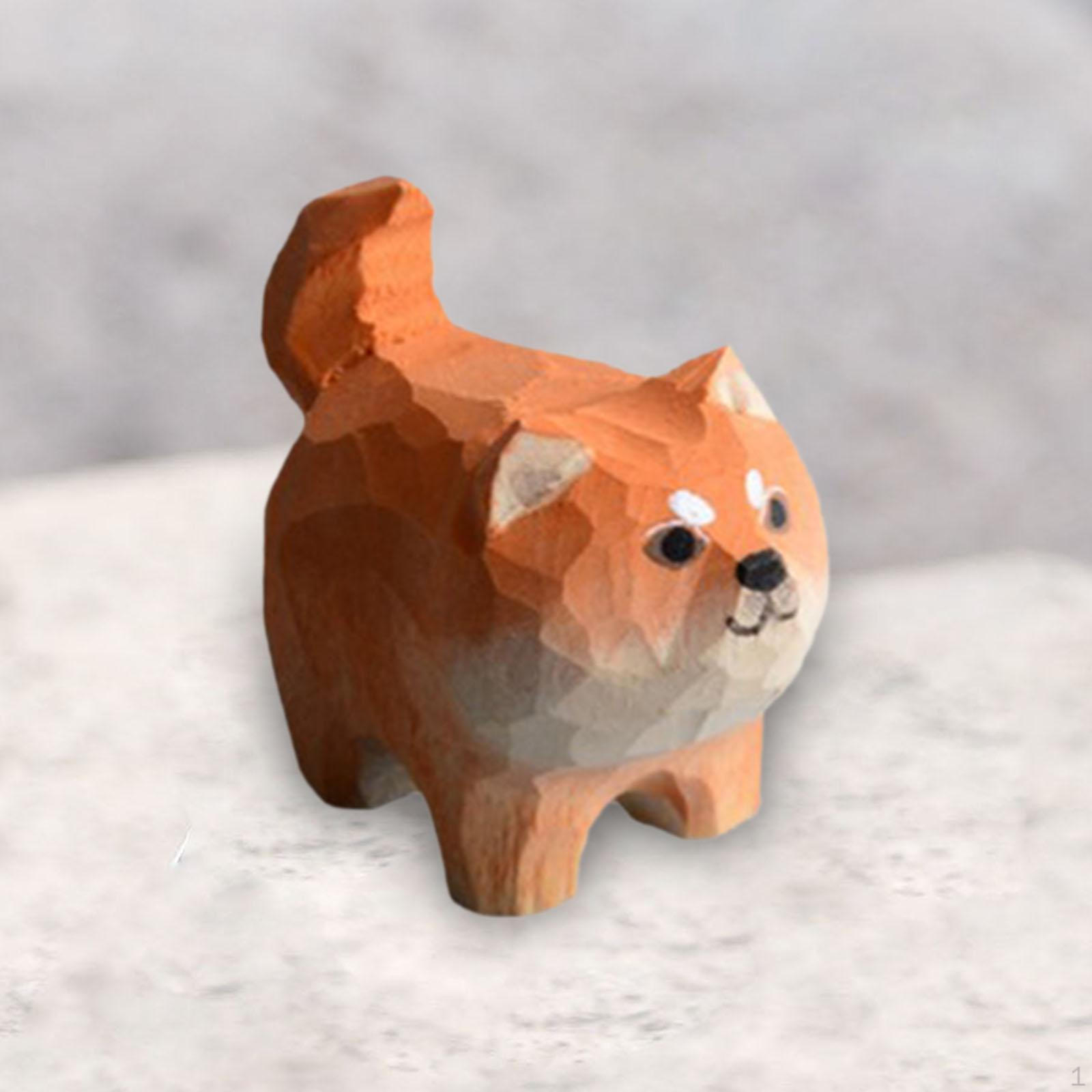 

Japanese Dog Statue, en Figurine Sculpture, Craft Bedroom Decoration Gift Ornament