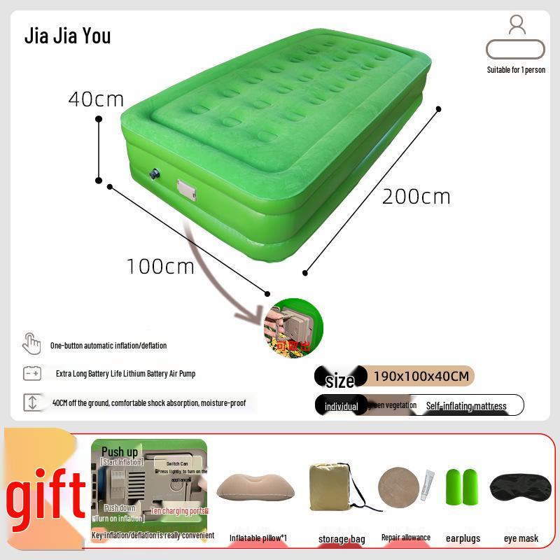 Automatic Inflatable Camping Mattress for Outdoor Travel and Tent Use