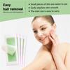6/10/20pc Set Hair Removal Tool Wax Strips Waxing Wipe Sticker for Face Leg Lip Eyebrow Leg Arm Body Hair Removal Two Side Mini Size
