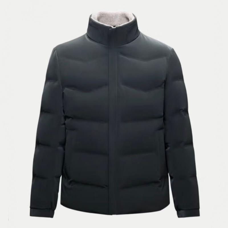 

HY892 Down Jacket: Soft Skin-Feel Fabric, 90% Duck Down, Detachable Fur Collar, Comfortable & Warm XL