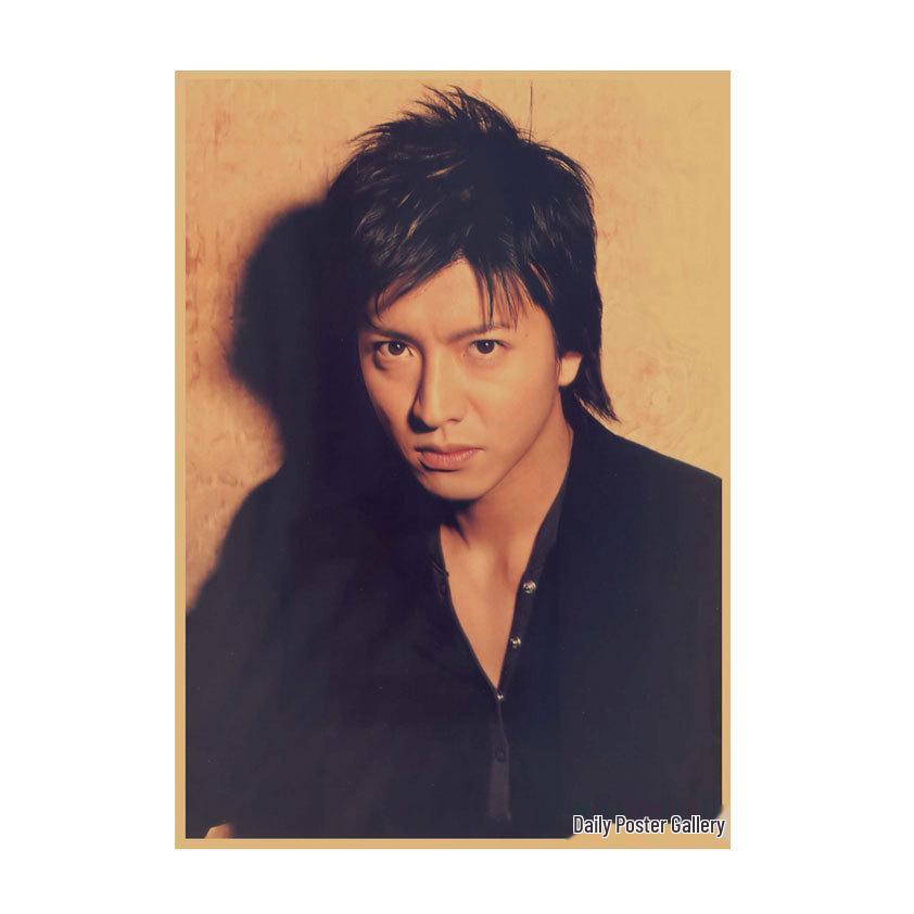 Takuya Kimura Japanese Star Kraft Paper Poster Decor for Dorm, Bar, or Cafe - 585