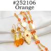 Hawaiian Cross Jewelry Sets Flower Pendant Necklaces Earrings Crystal Beads Ball Chains Guam Micronesia Chuuk #252106
