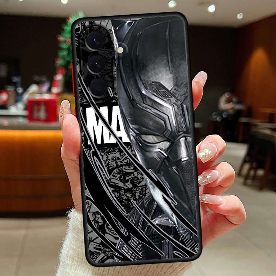Marvel Spiderman Ironman Handyhülle Case für Samsung Galaxy A34 A36 A52S A72 A73 A33 A14 A23 A17 A52 A35 A53 A54 A16 A15 A56