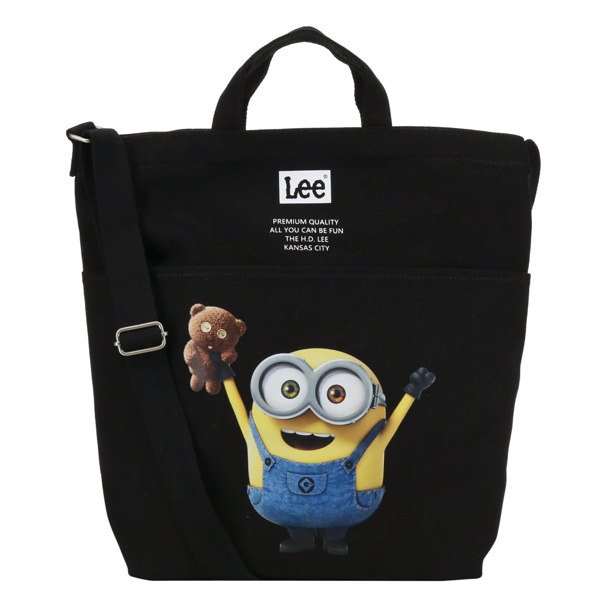 

Minions Shoulder Bag A4 2WAY MINIONS Tote Bag Custom Item Black [Lee] 320-30021 [01]