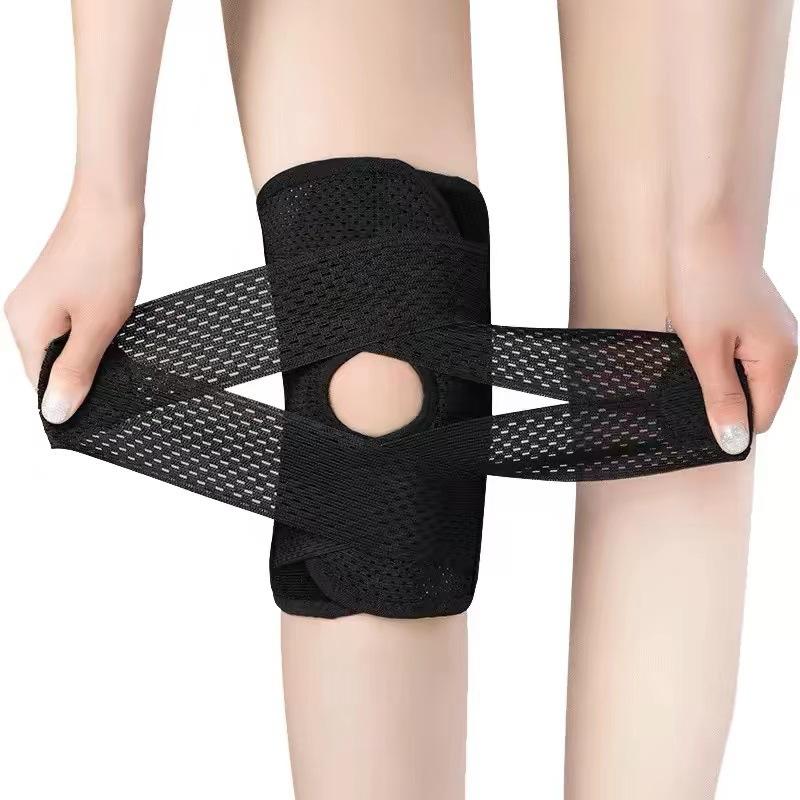1PC Knee Brace with Side Stabilizers Relieve Meniscal Tear Knee PainArthritis Joint Pain Relief reathable Knee Support