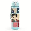 1PC Retro Band Grid Collage Portrait Print 750ml Portable Sports Water Bottle Leakproof Gym Outdoor Travel Drink Cup