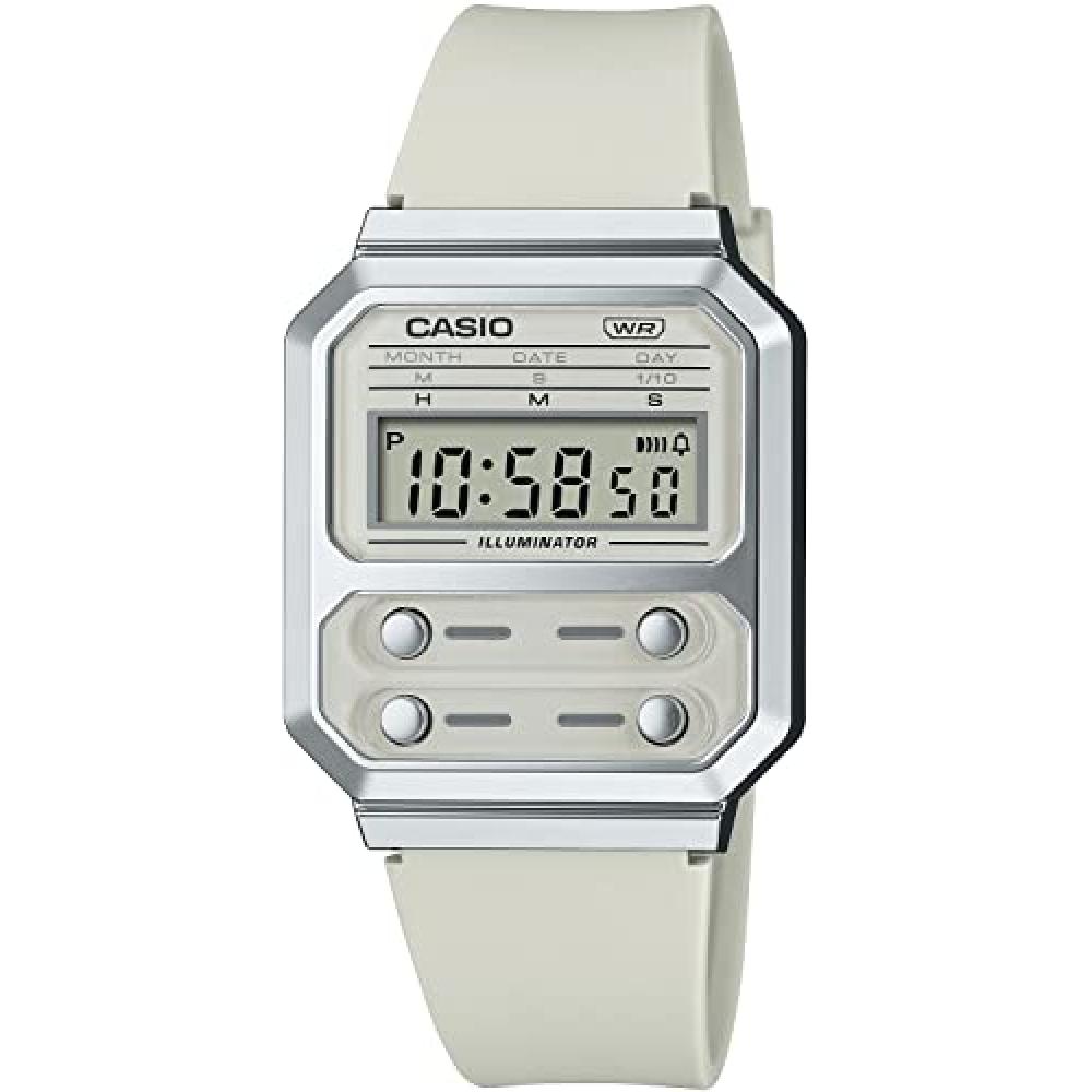 

[caSio] Цифровые часы Reprint DeSign A100wef 8a Men S overSeaS Model Beige Pu Band []