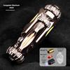 One-Touch Fire Alloy Mini Blaster Fidget Spinner Launcher with Safe Plastic Ammo Stress Relief Finger Toy Shooting Game Gift Set