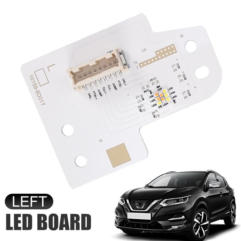 Auto White Angel Eyes Daytime Running Light Module Chip For Nissan Qashqai J11 2017 2018 Headlight DRL Boards