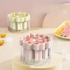 7 Cavities Ice Cream Mold - Reusable Popsicle Maker for Home, Easy Demolding DIY Ice Pop Grid Tray