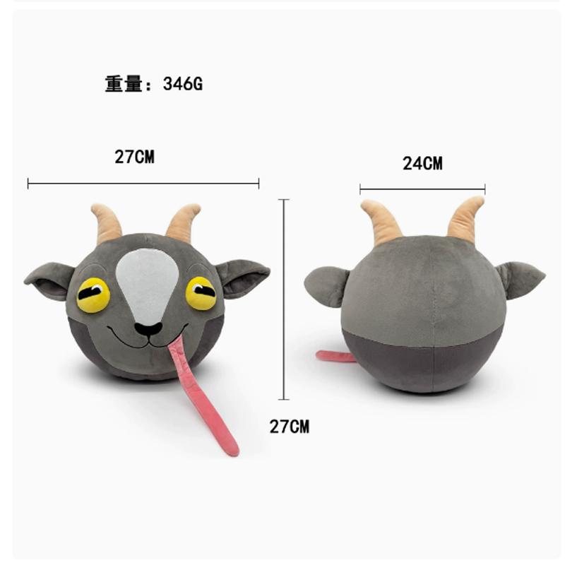 Goat Simulator Cute Stuffed Goat Soft Plush Doll Cute Cartoon Animal Toy For Kids Or Home Decor Birthday Gift