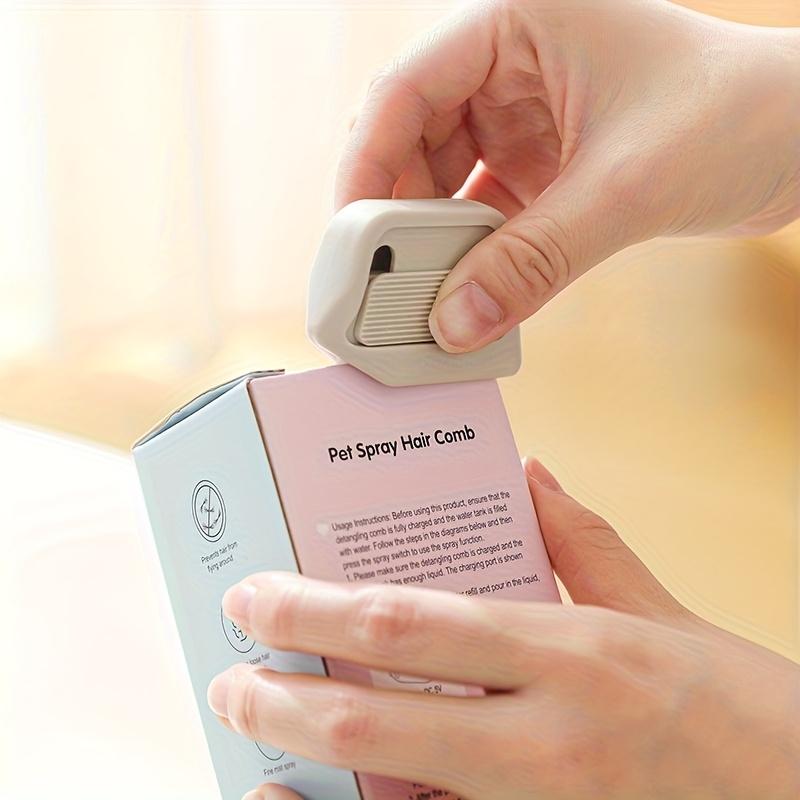 Magnetic Portable Unboxing Knife, Ceramic Blade, Express Unboxing Knife, Unboxing Artifact Blade, Automatic Rebound Unboxing Knife