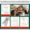 Electric goat milking machine, 3-liter pulsating milking machine, plastic milk bucket with 2 teat cups, portable vacuum pump
