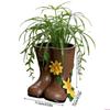 Boot Vases Boot Planter Rustics Farmhouse Flower Pot Outdoor Decorative Plant Pot Bucket for Wedding,Gardens Home Decors