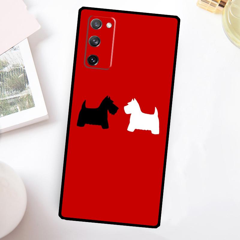 West Highland Terrier Westie Case For Samsung Galaxy S24 S23 S22 Ultra S21 S20 FE Note 10 Plus Note 20 S8 S9 S10 Cover