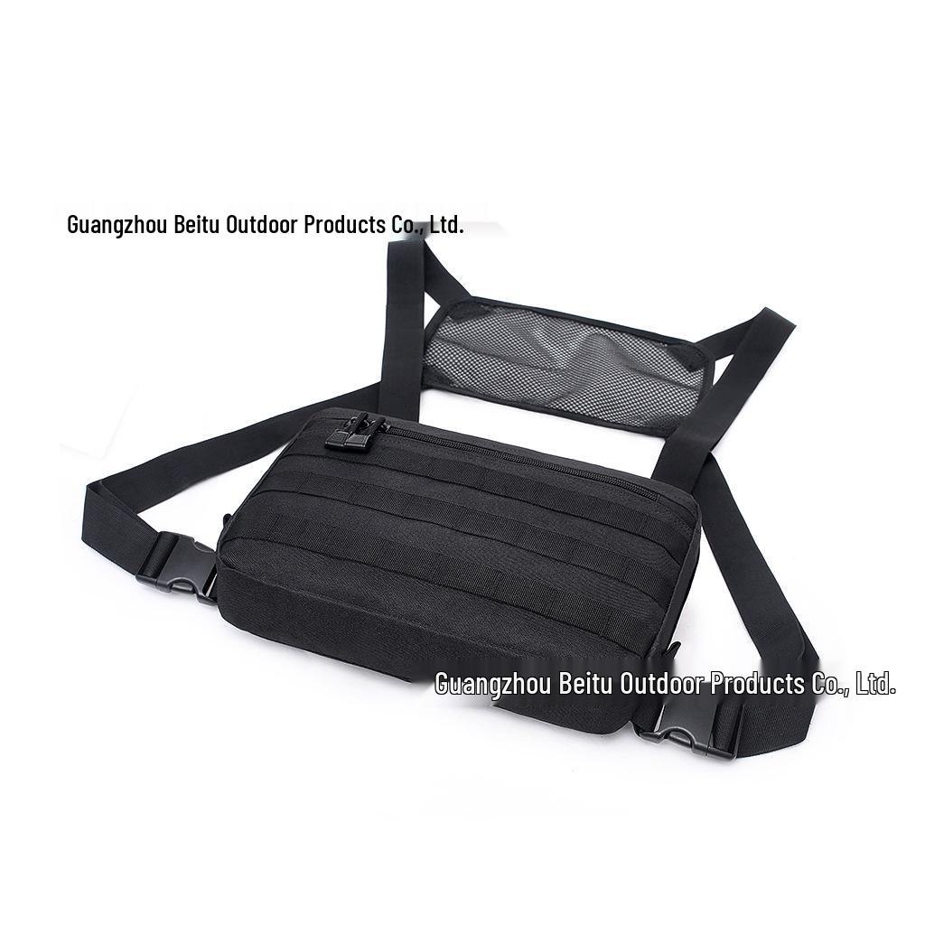 Tactical Chest Bag: Multifunctional, Large Capacity Vest & Waist Bag for Outdoor Sports