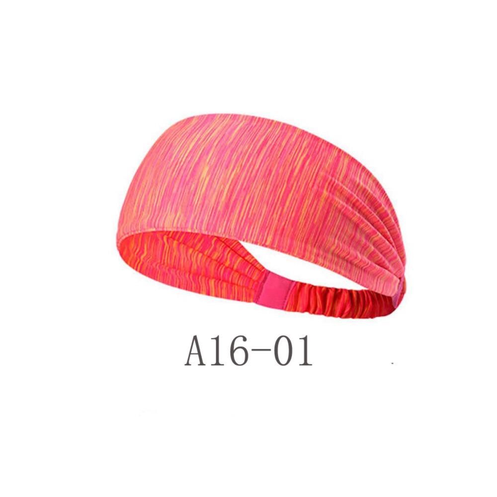 Men Women Yoga Headband Non Slip Sweatband Elastic Hair Band for Workout Running Athletic Wide Turban Headbands