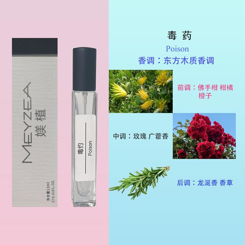 12Ml Perfume Green Encounter Cologne Men and Women Strong Fragrance Light Fragrance Stall Perfume Straight Hair