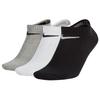 Nike Calzini alla caviglia Unisex Confezione da 3 Grigio/Bianco/Nero SX4705-901