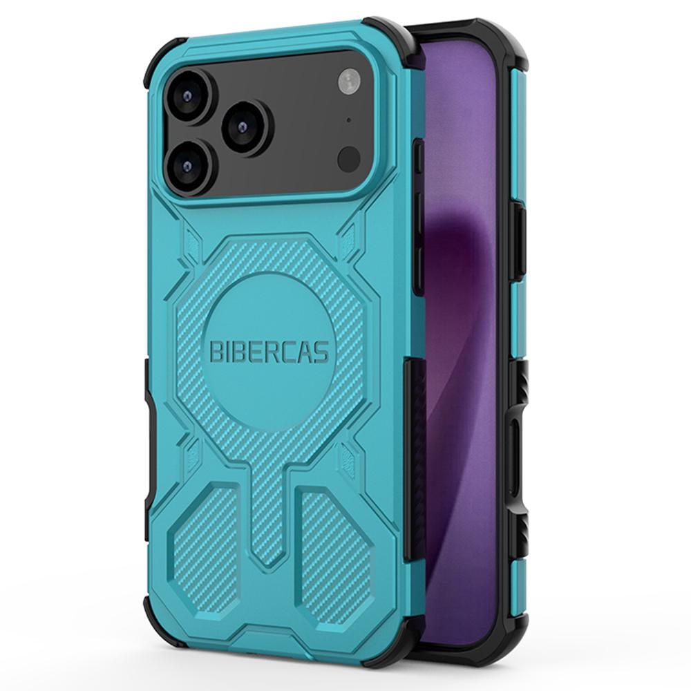 

BIBERCAS J-16 Series For iPhone 17 Pro Case Compatible with MagSafe Anti Drop TPU+PC Phone Cover