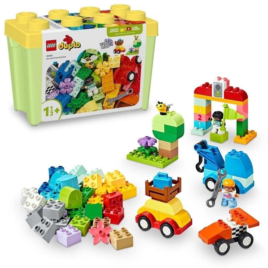 LEGO Duplo Duplo Container Deluxe og Leketøy Gave Bursdagskloss Pedagogisk Jul Gutter Jenter Barn 1 og et halvt år 2 år 3