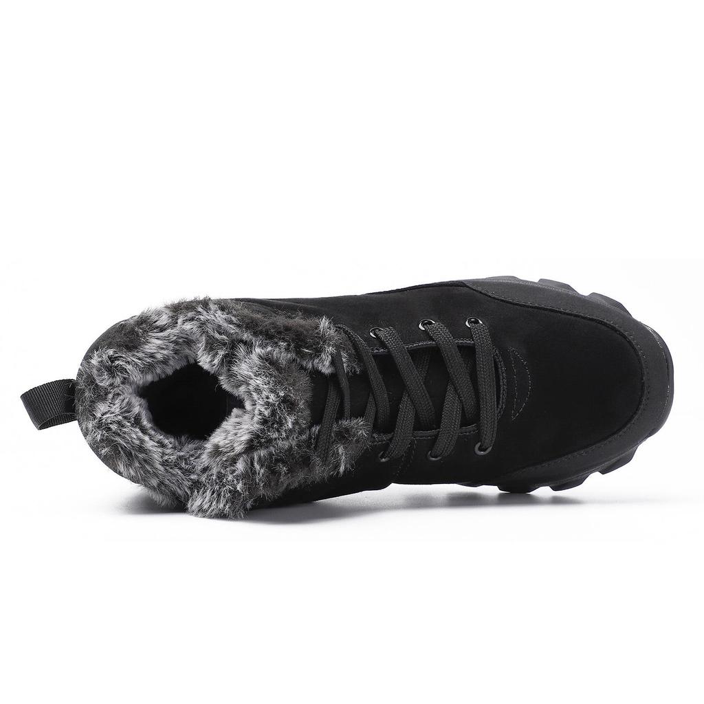 Men's Lightweight Winter Snow Boots with Warm Velvet Lining