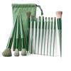 13 Piece Makeup Brush Set Full Face Brush Kit for Powder Eyeshadow Foundation Concealer Blending Brushes with Storage Pouch