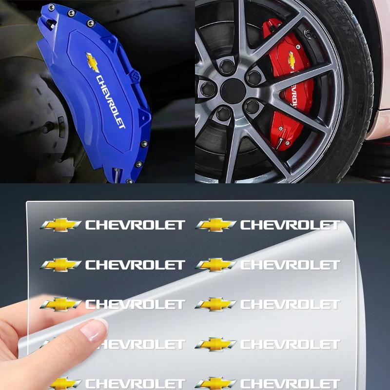 Car Steering Wheel Badge Stickers Car Door Handle Label Decal For Chevrolet Silverado Impala Malibu Cruze Camaro Blazer Spark